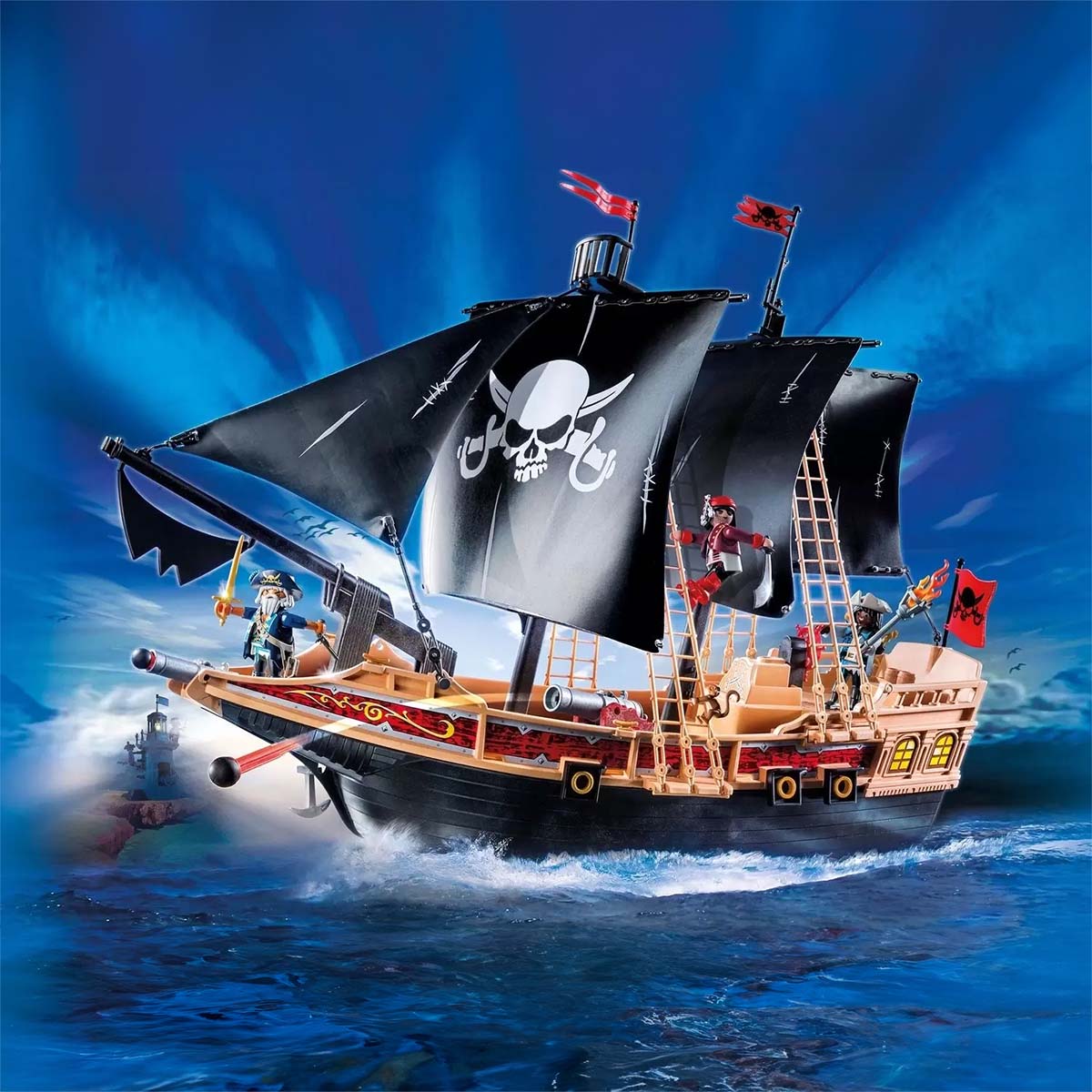 Playmobil 6678 Piraten aanvalsschip