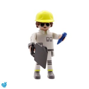 Playmobil Figures Serie 23 Bouwvakker Inspecteur Arbo Inspectie