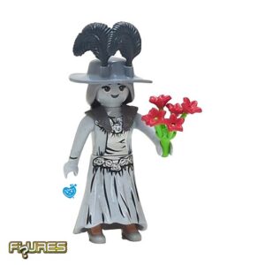 Playmobil Figures Serie 24 Grijze Muis Oma Grafsteen