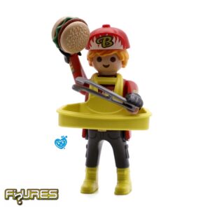Playmobil Figures Serie 25 Hamburger Verkoper