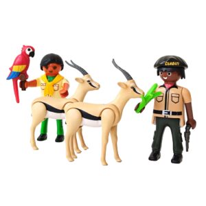 Playmobil Safari team met Gazellen