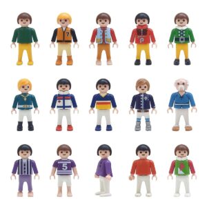 Playmobil Jongens Mix Geel Wit Paarse Lange en korte broek
