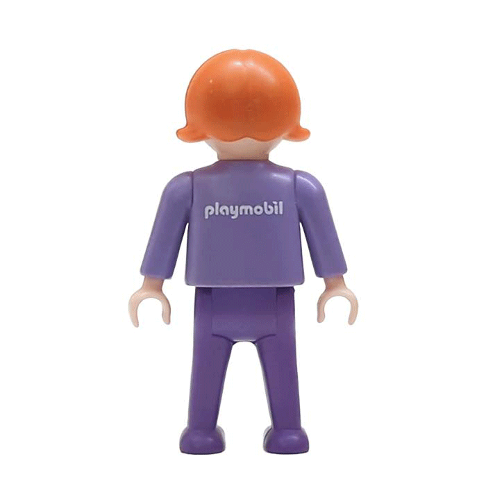 Playmobil Kind Playmobil logo op haar rug Meisje lange Broek, Paars – Vintage Sportieve Yenthe