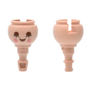 Playmobil Klicky Hoofd Vrouw met Wimpers en Blos