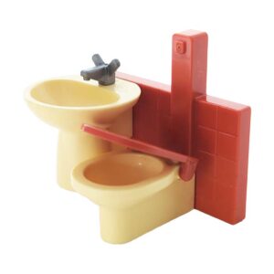 Playmobil Toiletten Faciliteit WC + Wastafel Meubel