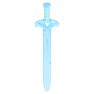 Playmobil 30040333 Transparant Blauw Zwaard, lang, gebogen handvat