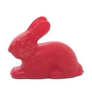 Knuffel Konijn rood kruipend