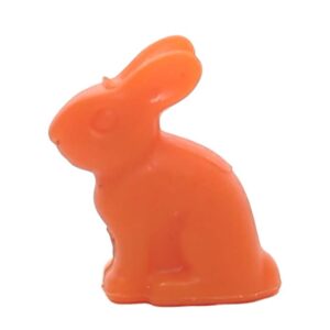 Knuffel Konijn oranje zittend