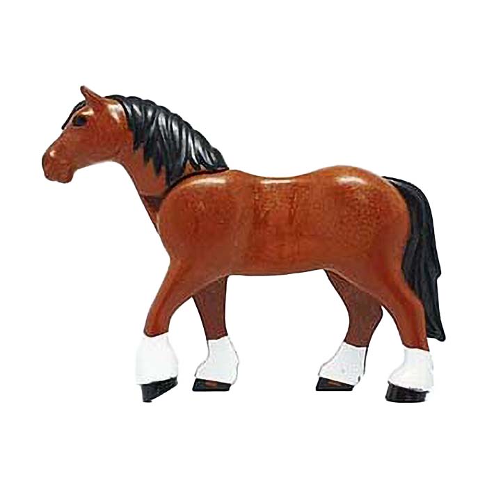 Playmobil Paard Shire (bruin)