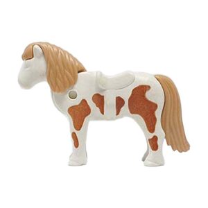 Playmobil Pony, Shetland (wit/tan)