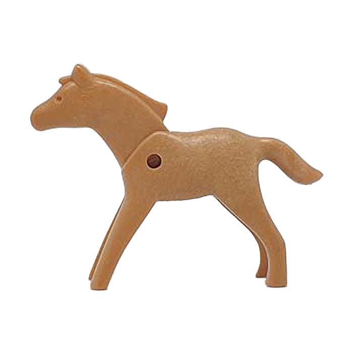 Playmobil Paard (oude stijl) met zadel