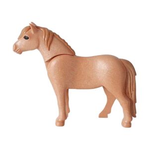 Playmobil Pony, 2011-stijl (lichtbruin)