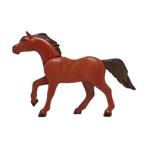 Playmobil Paard Trakehner (roodbruin/donkerbruin)