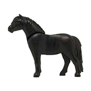 Playmobil Pony, 2011-stijl (zwart)