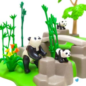 Playmobil 5272 WWF-Panda-onderzoeker in het bamboebos