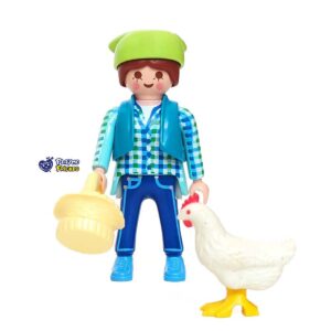 Playmobil 70030 Boerin met kip