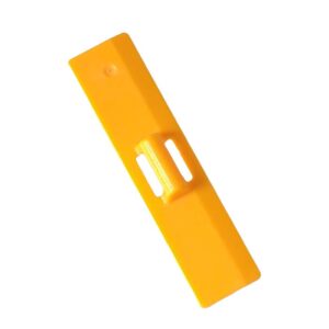 Liniaal midden oranje
