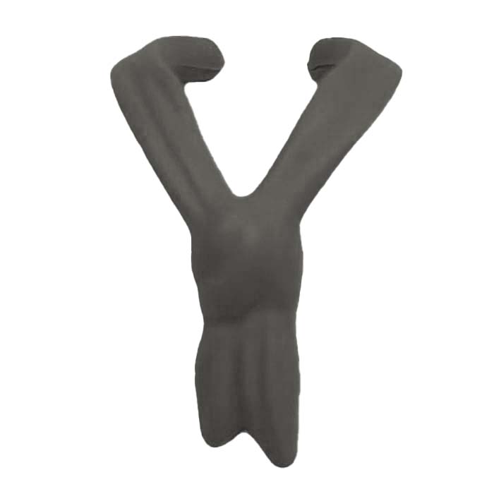 Playmobil Kleding Sjaal, losjes vastgebonden Antraciet