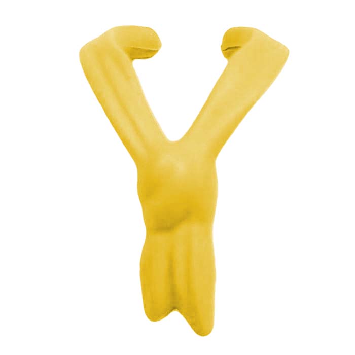 Playmobil Kleding Sjaal, losjes vastgebonden Geel