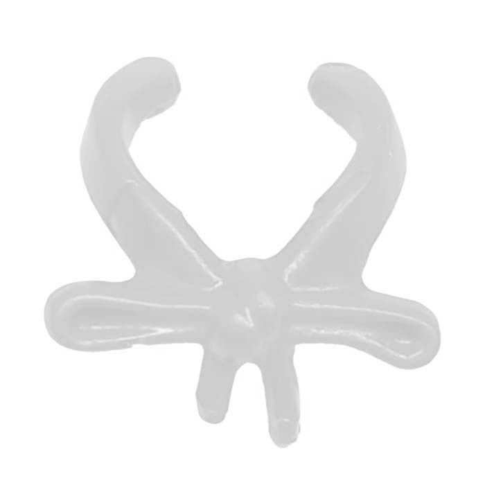 Playmobil Kleding Sjaal, omgeslagen Bowtie, narrow Wit