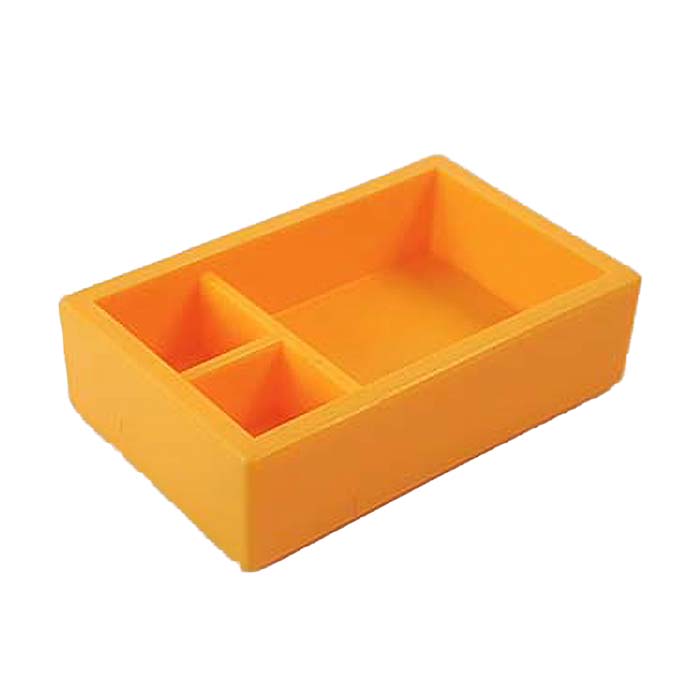 Playmobil Doos, klein, ondiep, met binnenverdelers