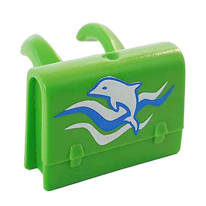 Playmobil Schooltas Groen Dolfijn