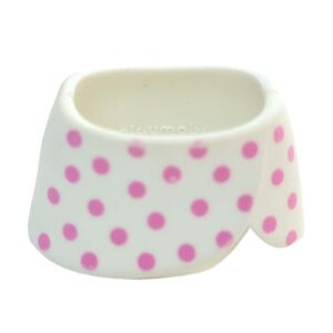 Playmobil Kleding Rokje wit roze stippen