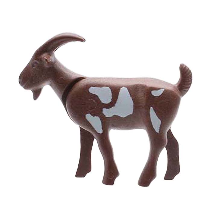 Playmobil Dier bok bruin met witte vlekken