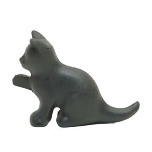 Playmobil Dier Kitten zittend poesje baby Grijs