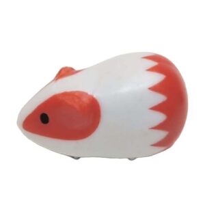 Cavia, gehurkt lichtbruin/wit