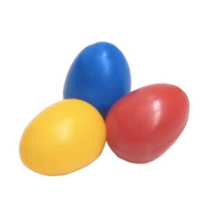 Eieren gekleurd door de paashaasjes