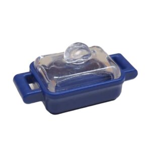 Servies Serveerschaal Blauw met deksel