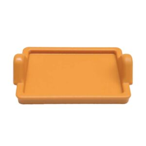 Dienblad Tray, Oranje Oker Bruin