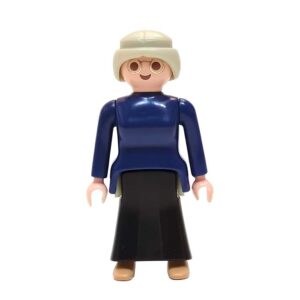 Playmobil Vrouw Oma, Gezellige Sjaaloma met zilveren Bril