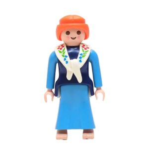 Playmobil Vrouw Bloemensjaal Boerin Oma