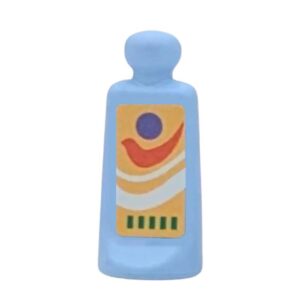 Verband, Hanschoenen, instrumentenkar, Verzorginsproducten zoals zalf en shampoo – 07 Lotion Blauw