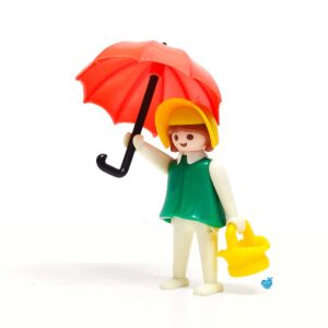 Playmobil 3345 Vrouw met paraplu – B-Kwaliteit