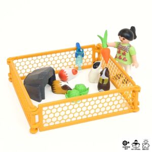 Playmobil Dieren meisje met cavia’s
