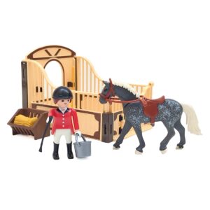 Playmobil 5110 Trakehnerpaard met ruiter en stal