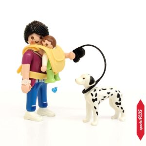 Playmobil 70154 Moeder met baby en hond