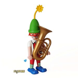 Playmobil Figures Serie 20 - Clown Muzikant