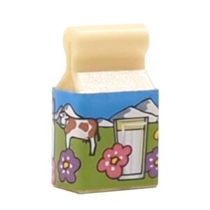 Package for food, rolled top, wide