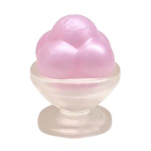 8410 Perfect Roze ijs met frosting glazuur in schaal