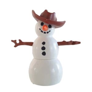 Sneeuwpop met Cowboyhoed
