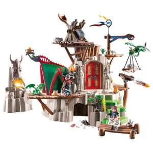 Playmobil 9243 Fantastisch Speelbaar Eiland van de viking Berk een groot dorp
