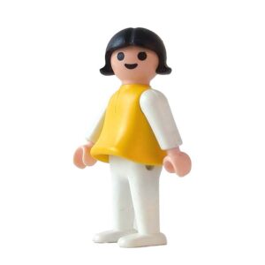 Personages Playmobil Kinderen, Meisje Vintage Geel jurkje