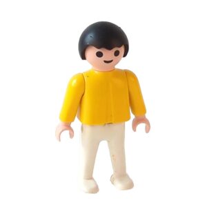 Personages Playmobil Kind Vintage Jongen Geel