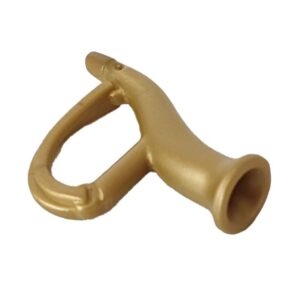 Playmobil Hoorn, lange nek oud goud