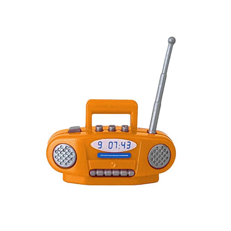 Playmobil Muziek Radio Oranje, instrument met een lekkere beat :)