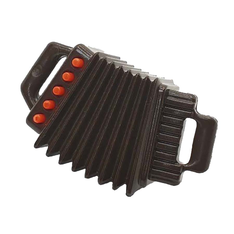 Muziekinstrument Accordeon Bruin